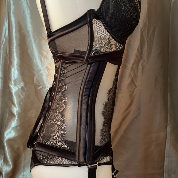 Honey Birdette Michelle Black 3 PC Set - Picture 9 of 12